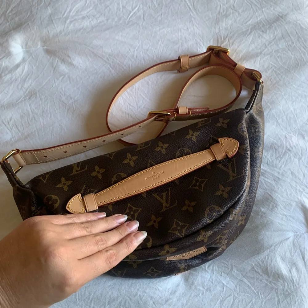 LV Louis Vuitton Discontinued Bumbag brown canvas authentic No trades - Picture 12 of 16